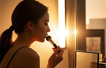 伪素颜的化妆小步骤_沈阳化妆学校